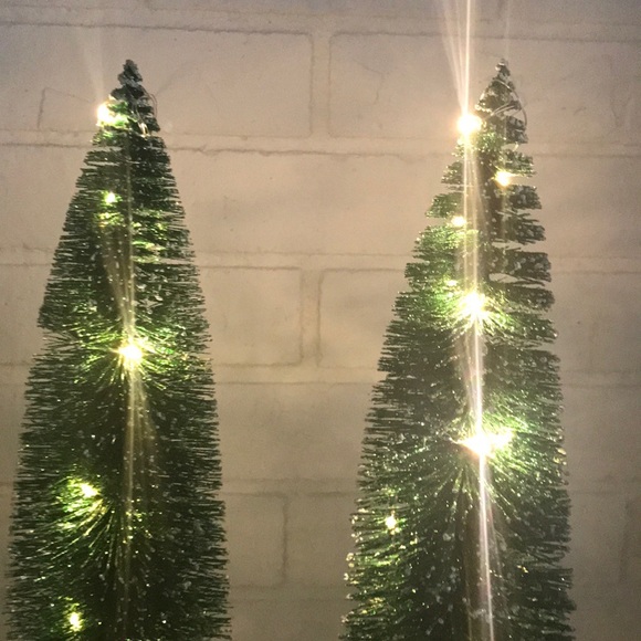 Lighted Bottle Brush Trees - Picture 10 of 16